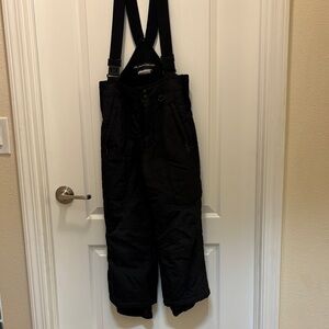 Youth Small Black Kids Snow Pants, Blackbear
